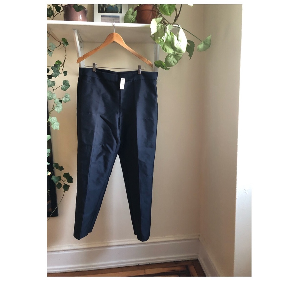 CREPE STRAIGHT LEG PANTS